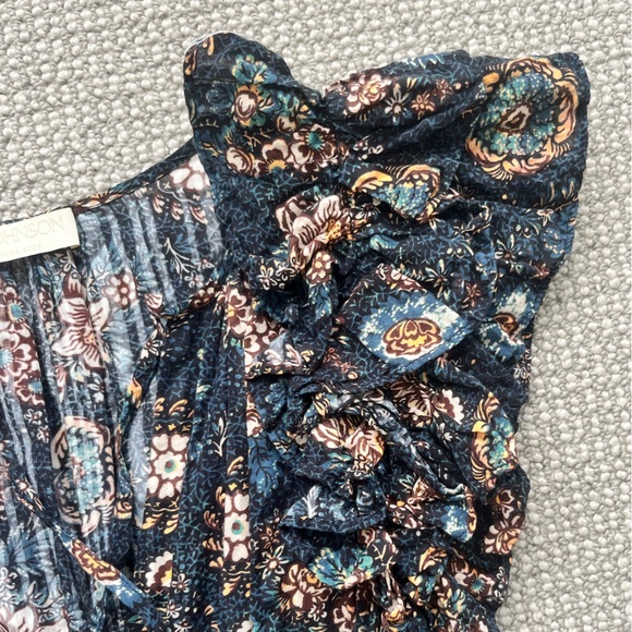 Ulla Johnson Blue Floral Dress - Picture 4 of 5